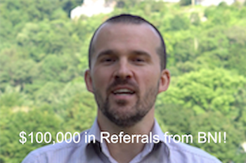 Growing my business with BNI ...